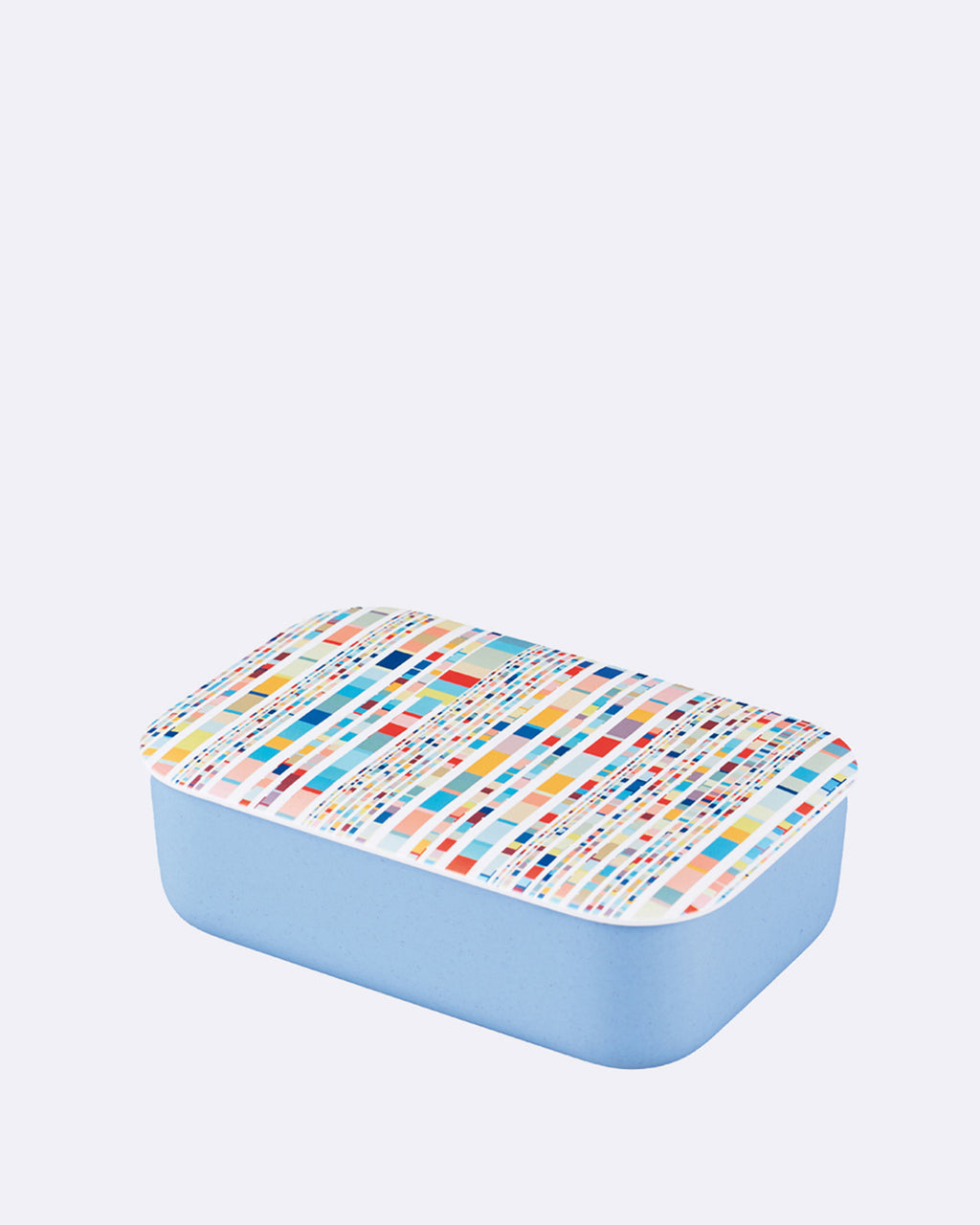 bioloco plant classic lunchbox white pattern