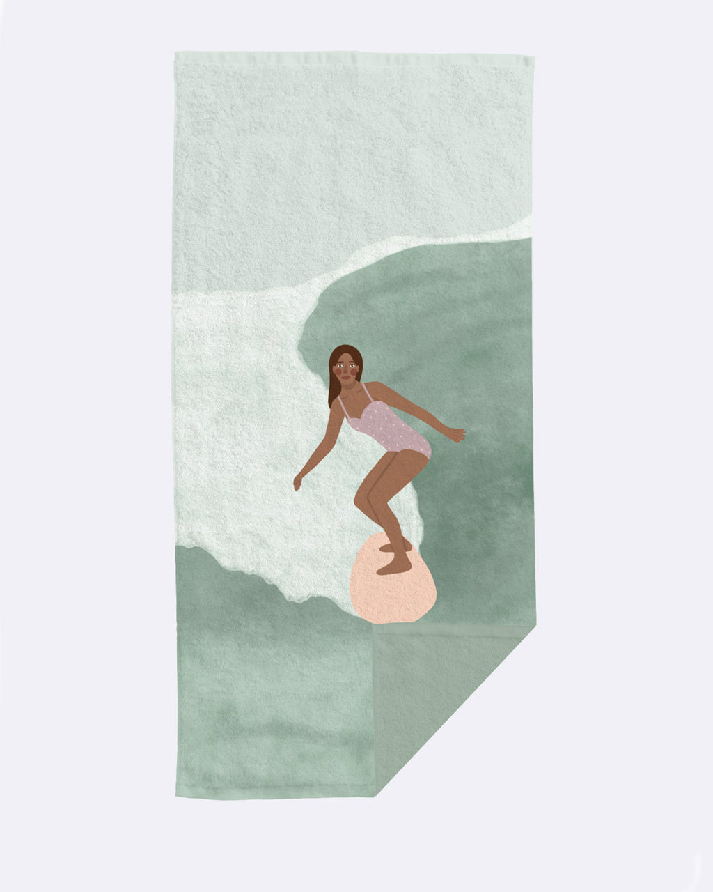 Cotton Beach Towel surfing