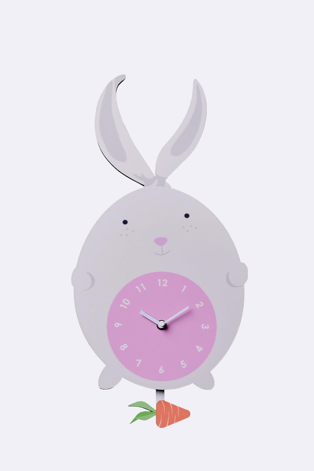 kids wall clock rabbit