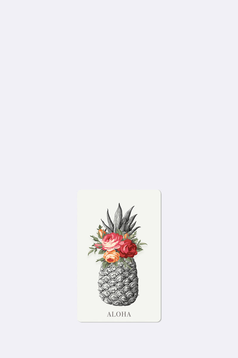 Mini Postkarten Pineapple