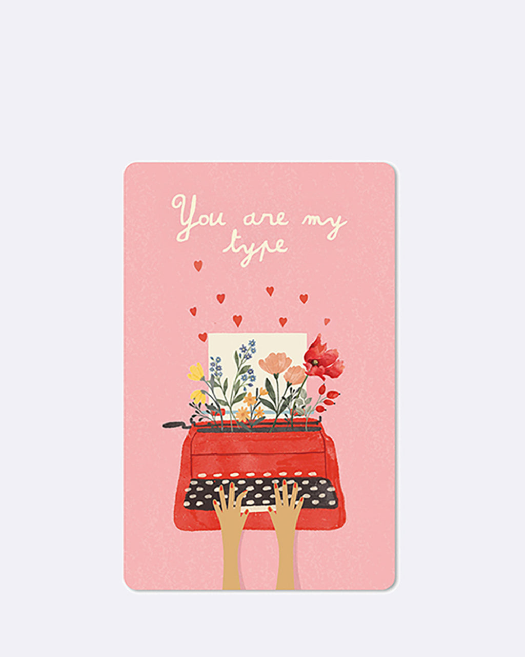 Mini Postkarten - You are my type