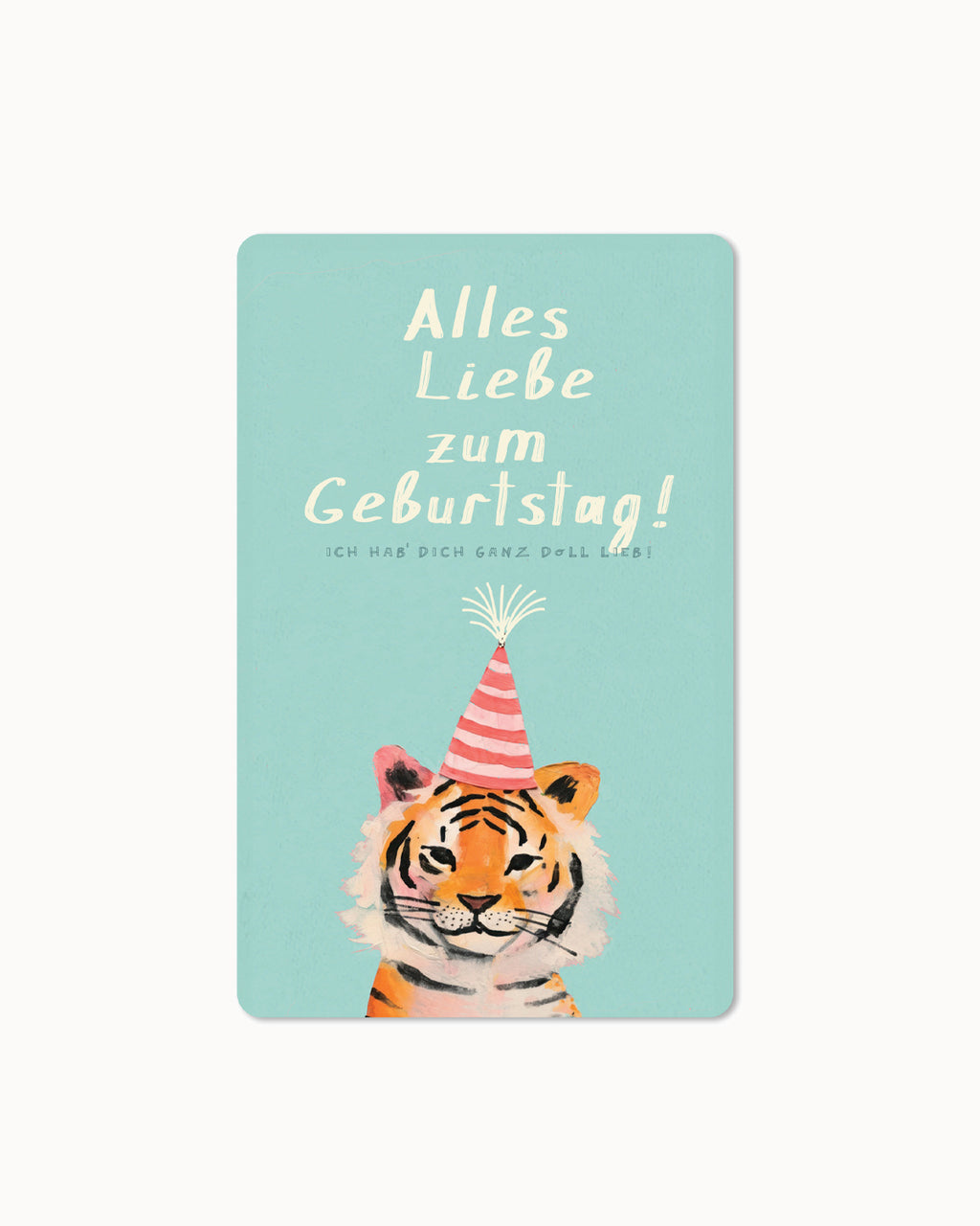 Mini Postkarten - Alles Liebe zum Geburtstag