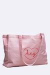 Stofftasche - Jutebeutel - 48 x 14 x 42 cm - 100% Bio-Baumwolle - Organic Cotton Bag  Hey