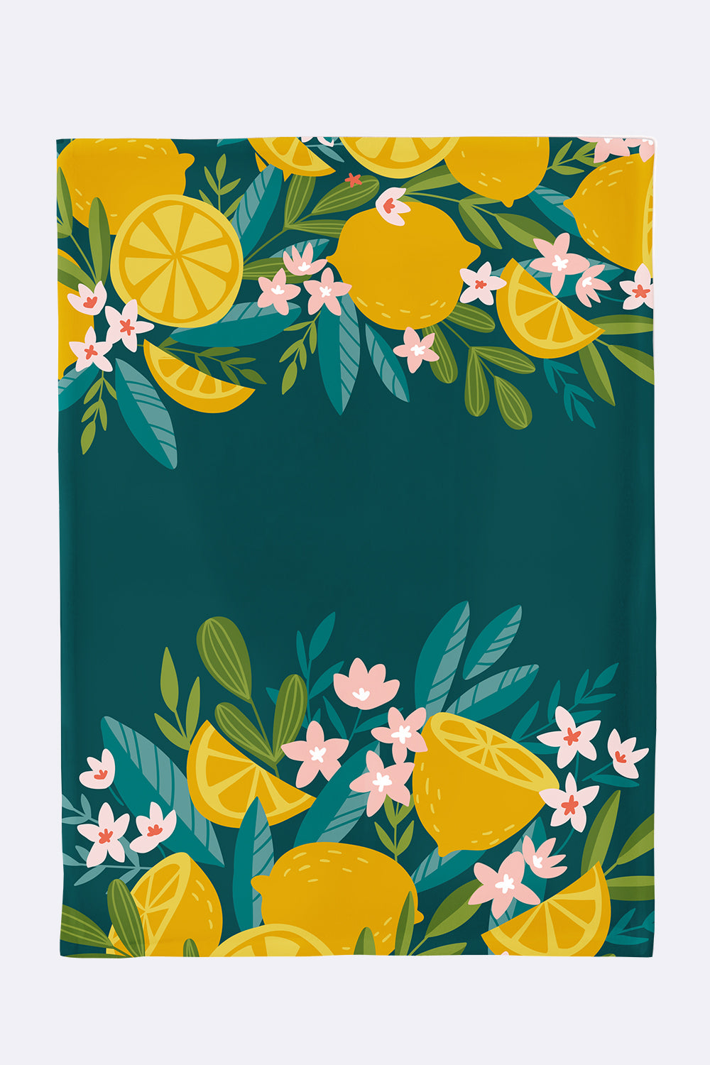 Organic Kitchen Towel Lemons