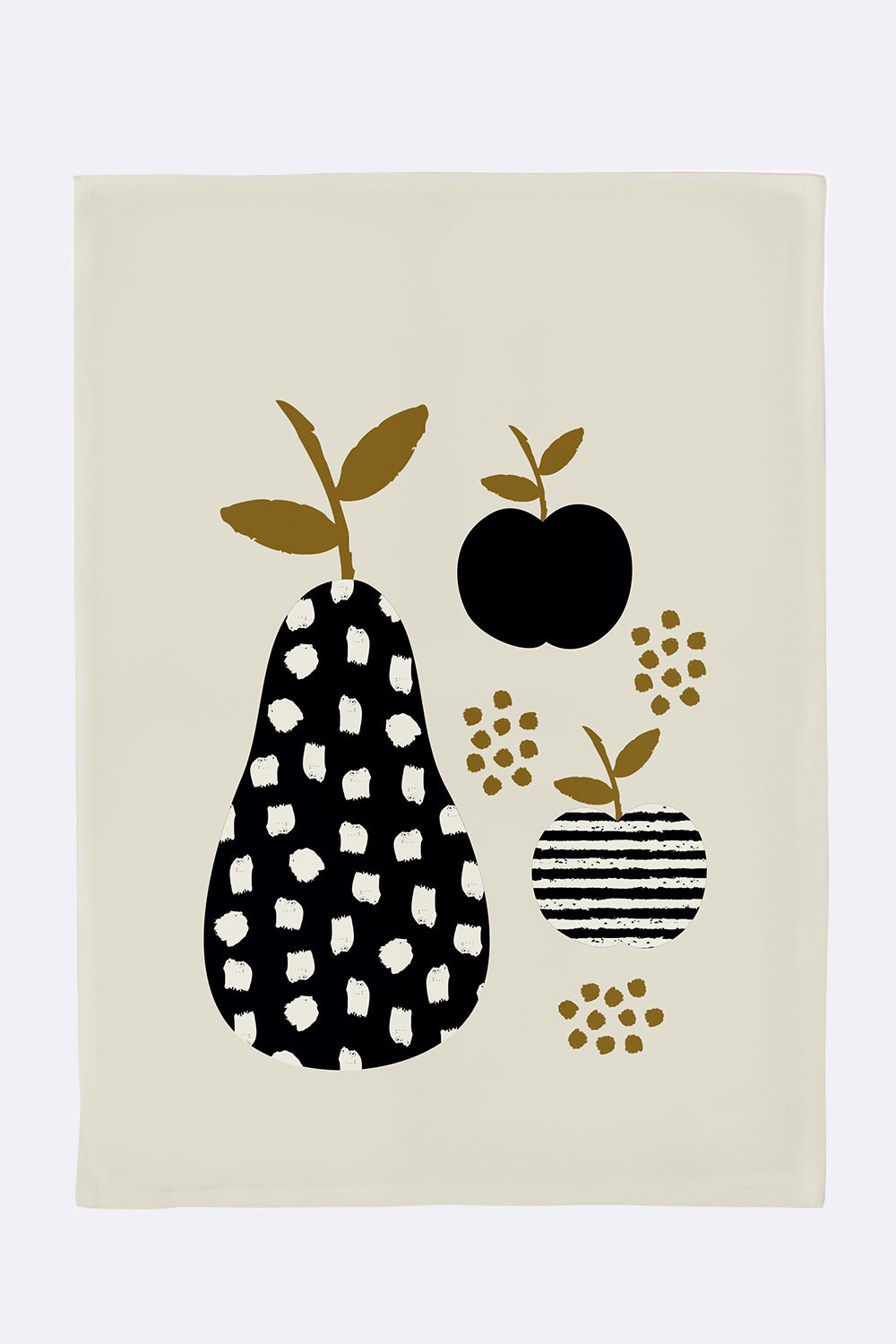 Organic Kitchen Towel apple and pears