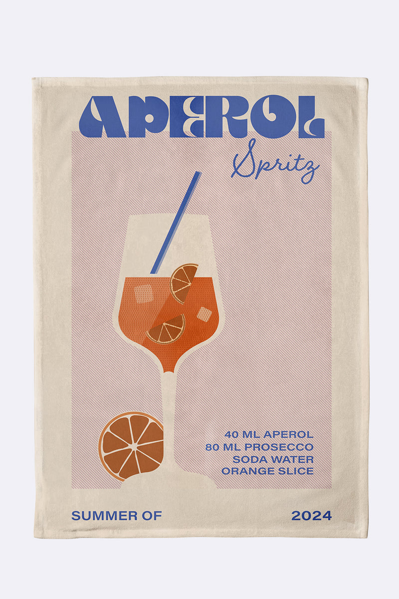 Organic Kitchen Towel Aperol