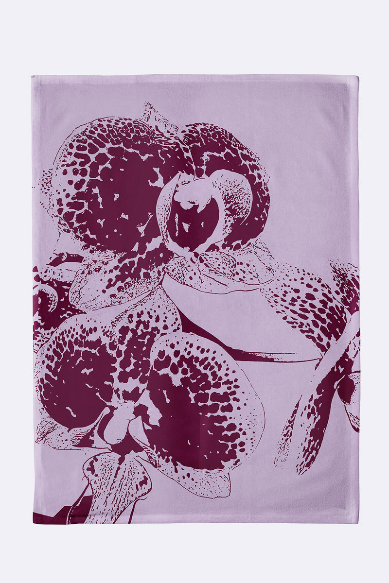 Organic Kitchen Towel Orchid