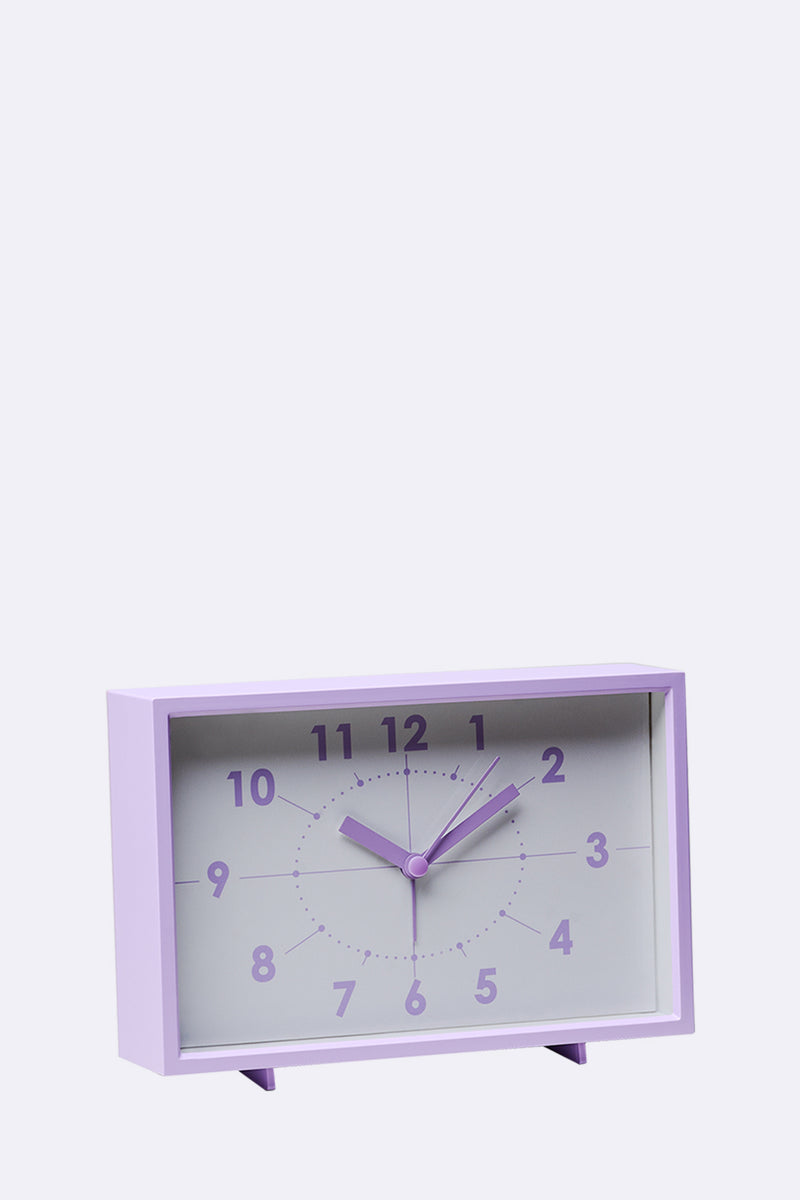 vintage clock lilac