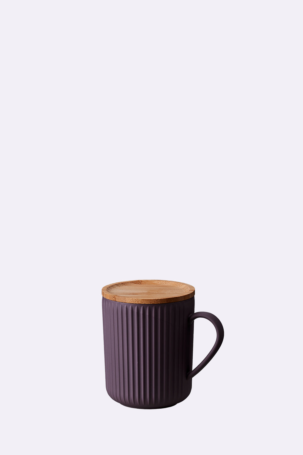 Tasse mit Holzdeckel elderberry