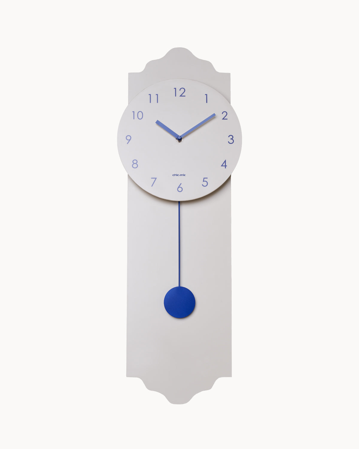 Stilvolle Wanduhr - 80% FSC zertifiziertes Holz - Modern Pendulum Clock - time is relative - Pendeluhr