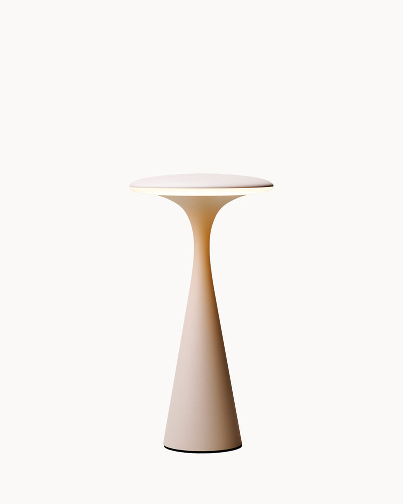 ufo table lamp - creme