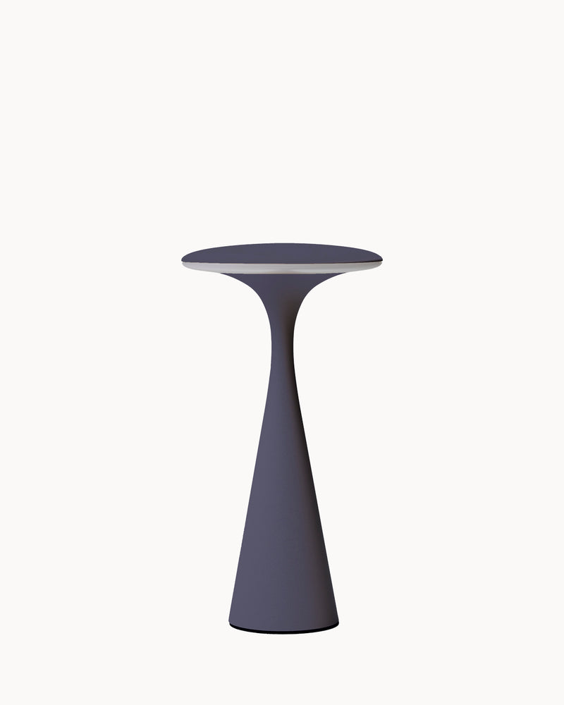 ufo table lamp - dark grey